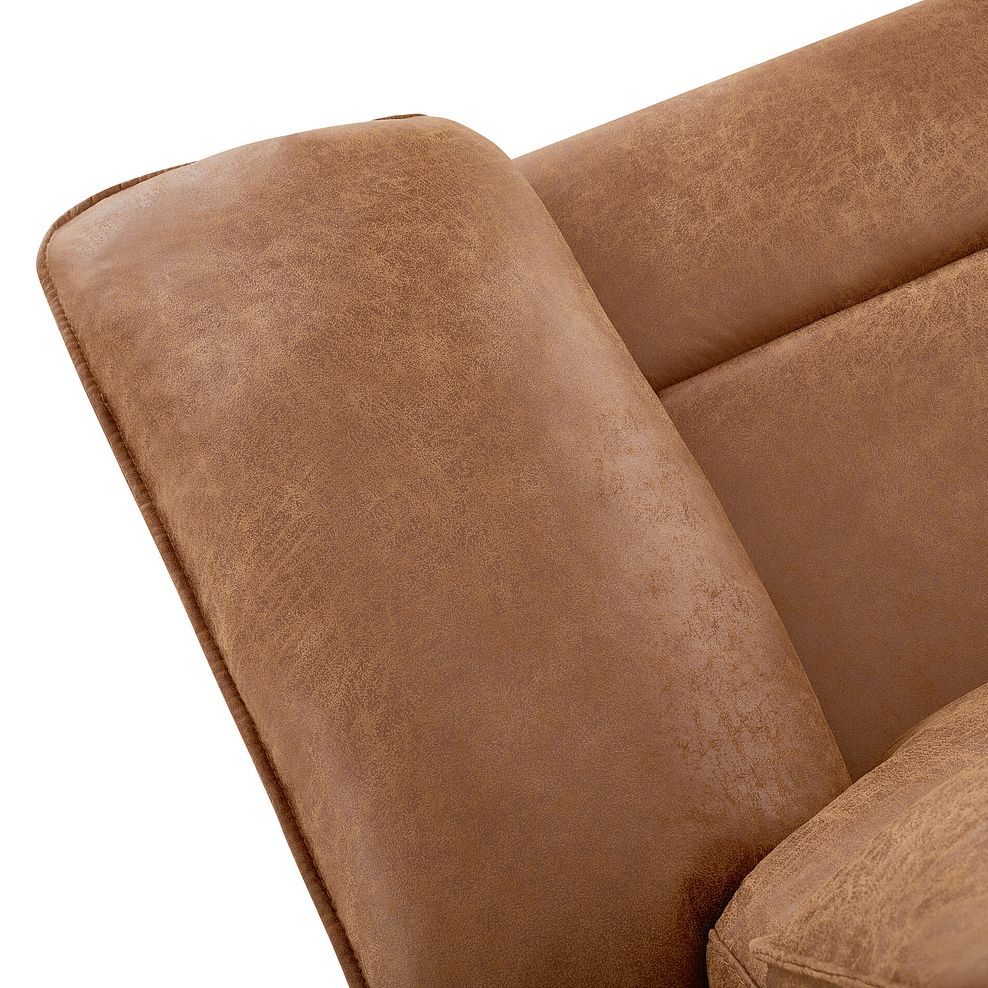 Goodwood Electric Reclining Modular Group 1 in Ranch Brown Fabric 7