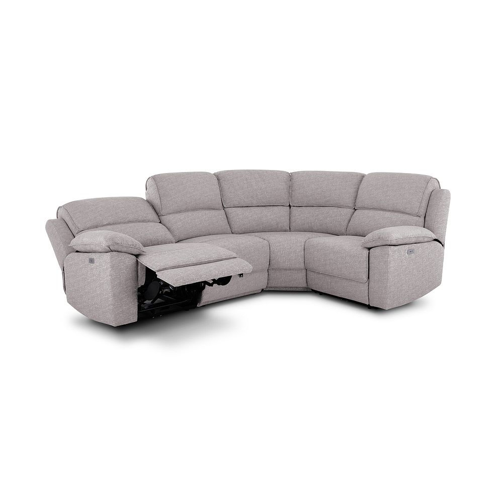 Goodwood Electric Reclining Modular Group 2 in Andaz Silver Fabric 3