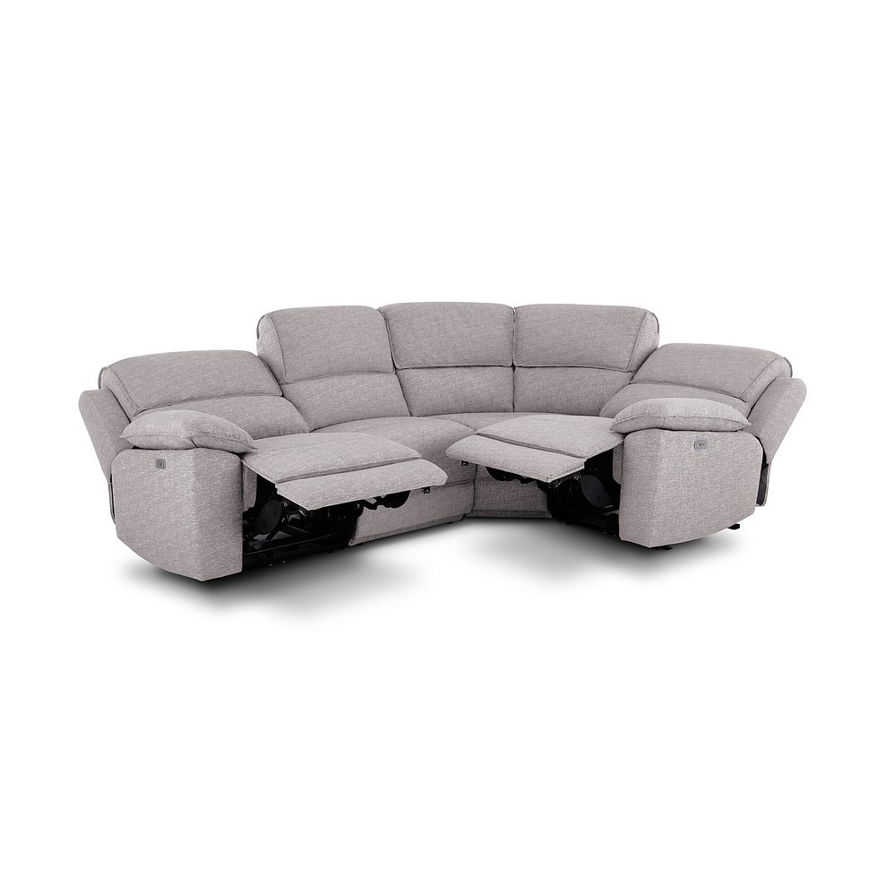 Goodwood Electric Reclining Modular Group 2 in Andaz Silver Fabric 4