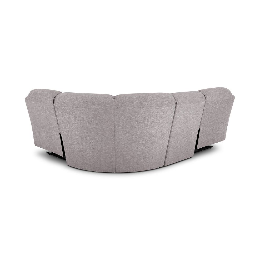 Goodwood Electric Reclining Modular Group 2 in Andaz Silver Fabric 5