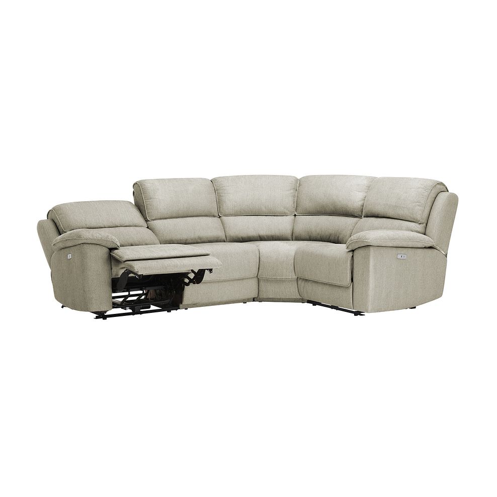 Goodwood Electric Reclining Modular Group 2 in Plush Beige Fabric 3