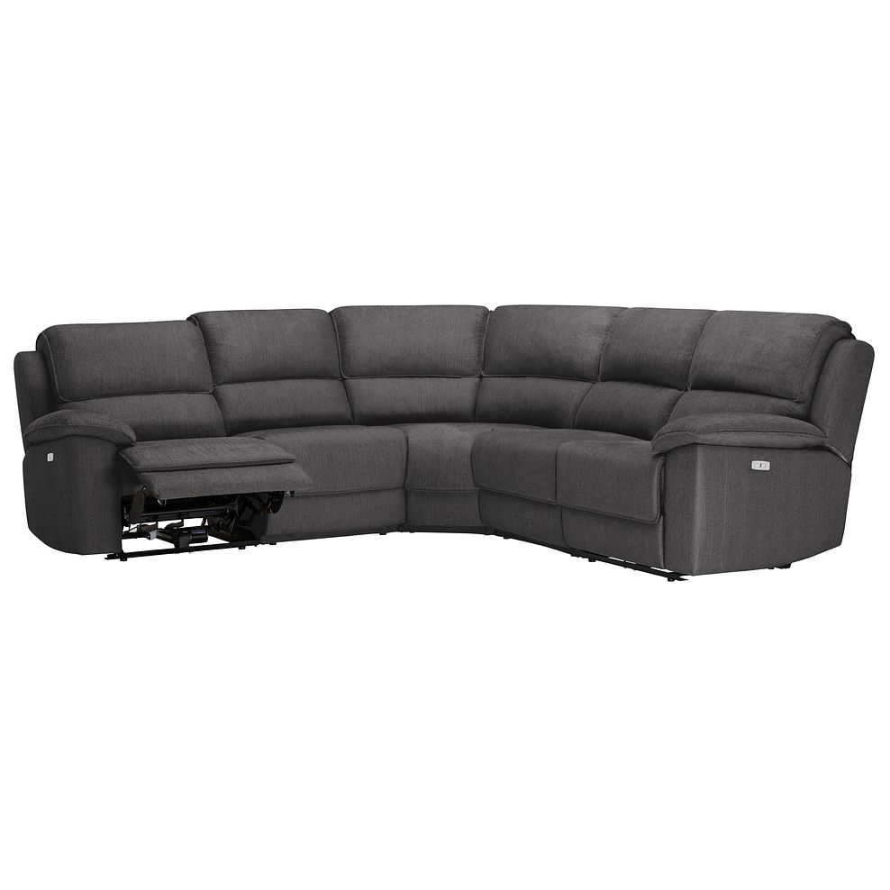 Goodwood Electric Reclining Modular Group 3 in Plush Charcoal Fabric 3