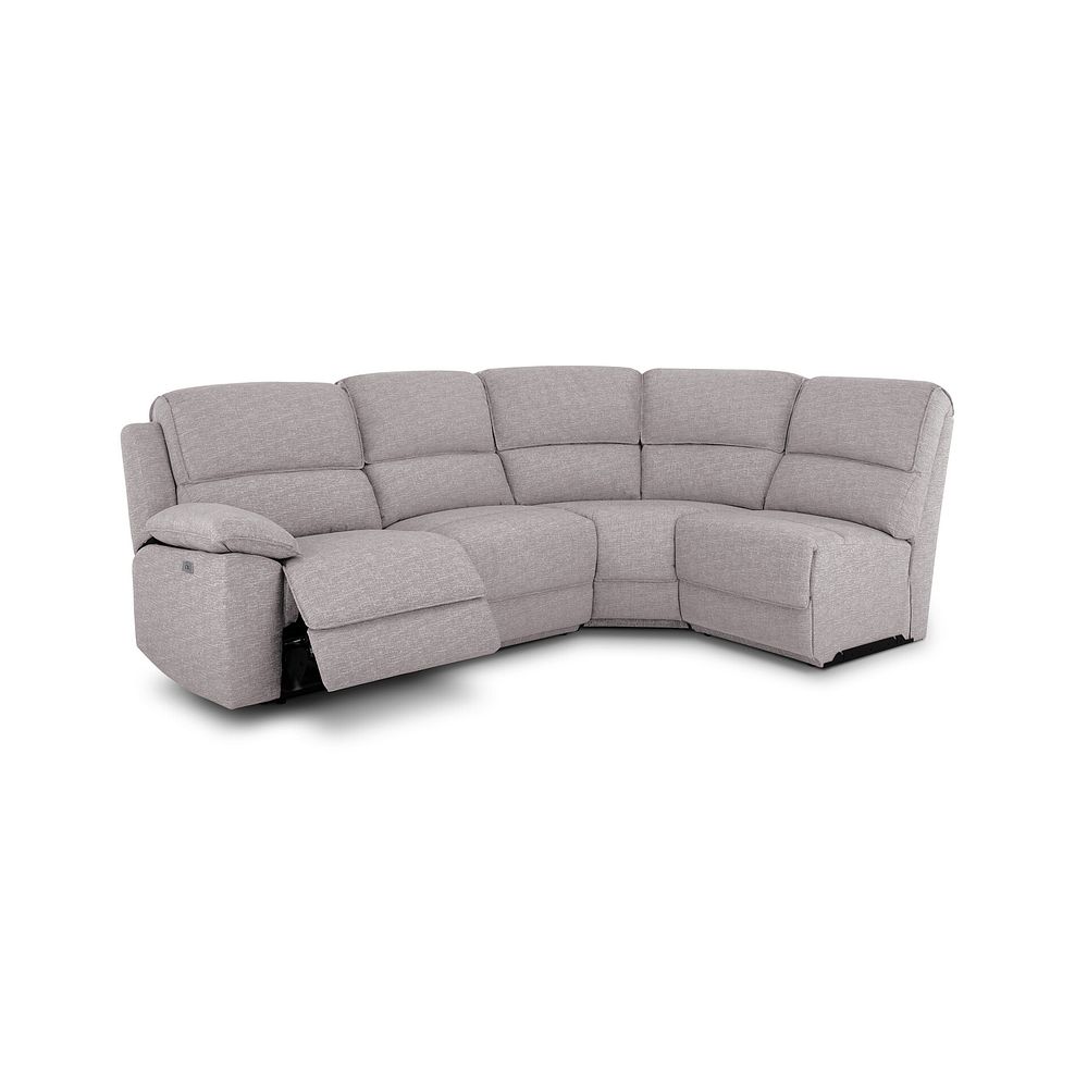 Goodwood Electric Reclining Modular Group 4 in Andaz Silver Fabric 2