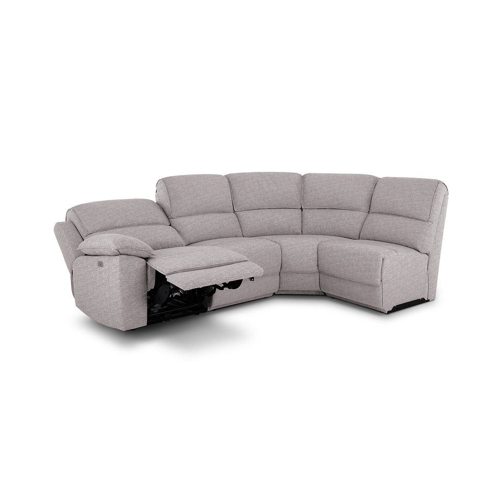 Goodwood Electric Reclining Modular Group 4 in Andaz Silver Fabric 3