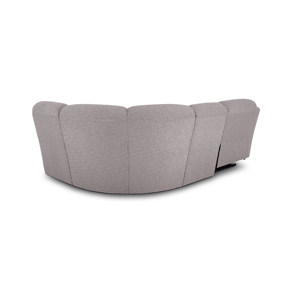 Goodwood Electric Reclining Modular Group 4 in Andaz Silver Fabric 4