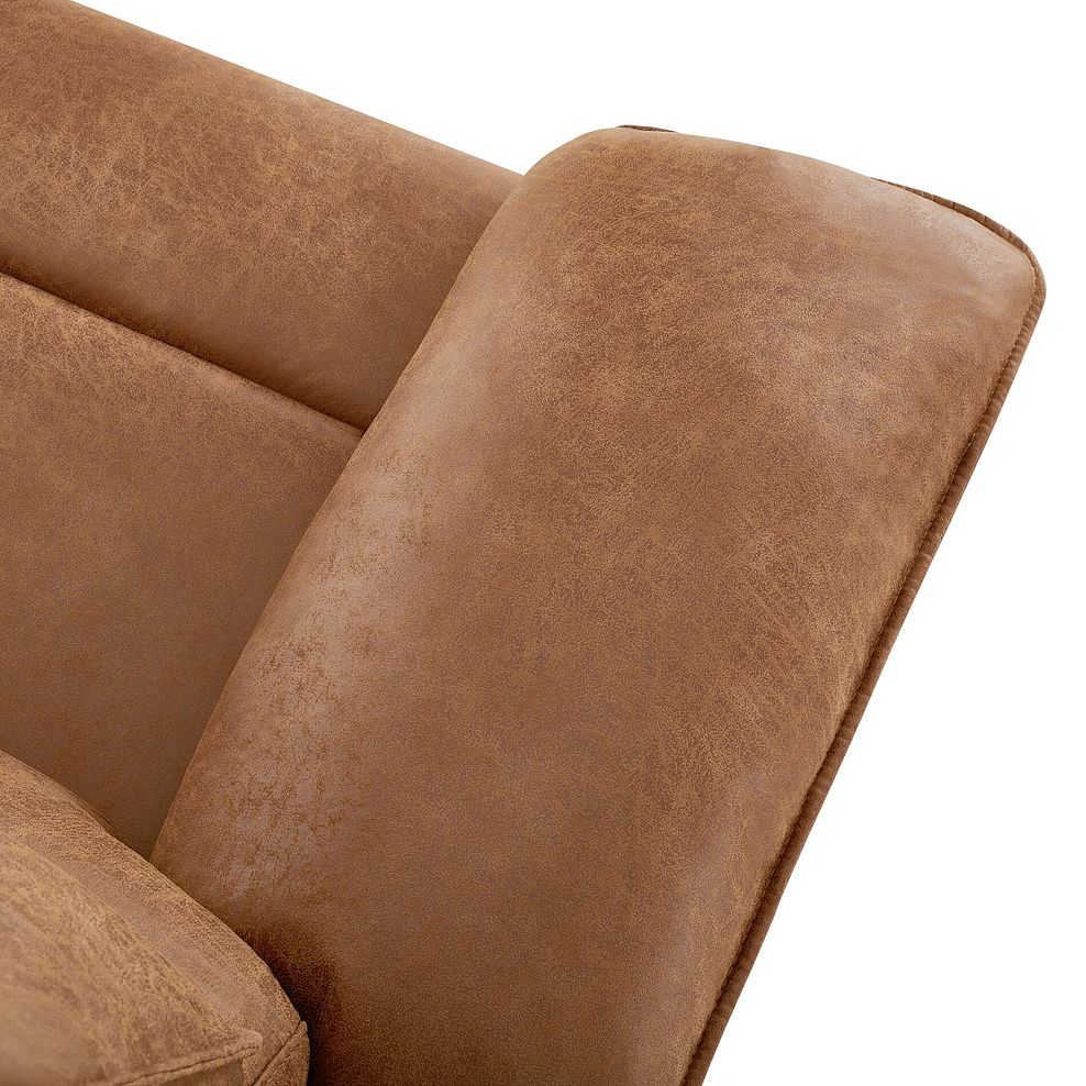Goodwood Electric Reclining Modular Group 4 in Ranch Brown Fabric 6