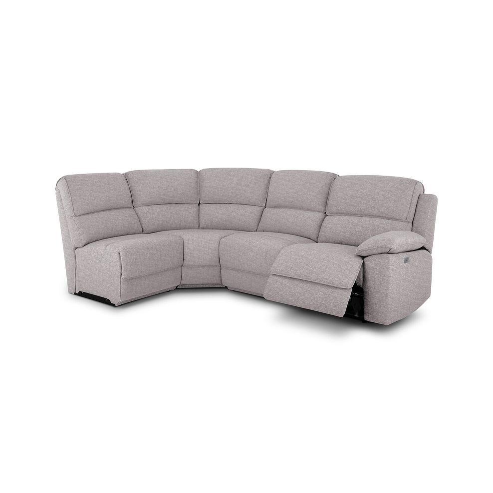 Goodwood Electric Reclining Modular Group 5 in Andaz Silver Fabric 2