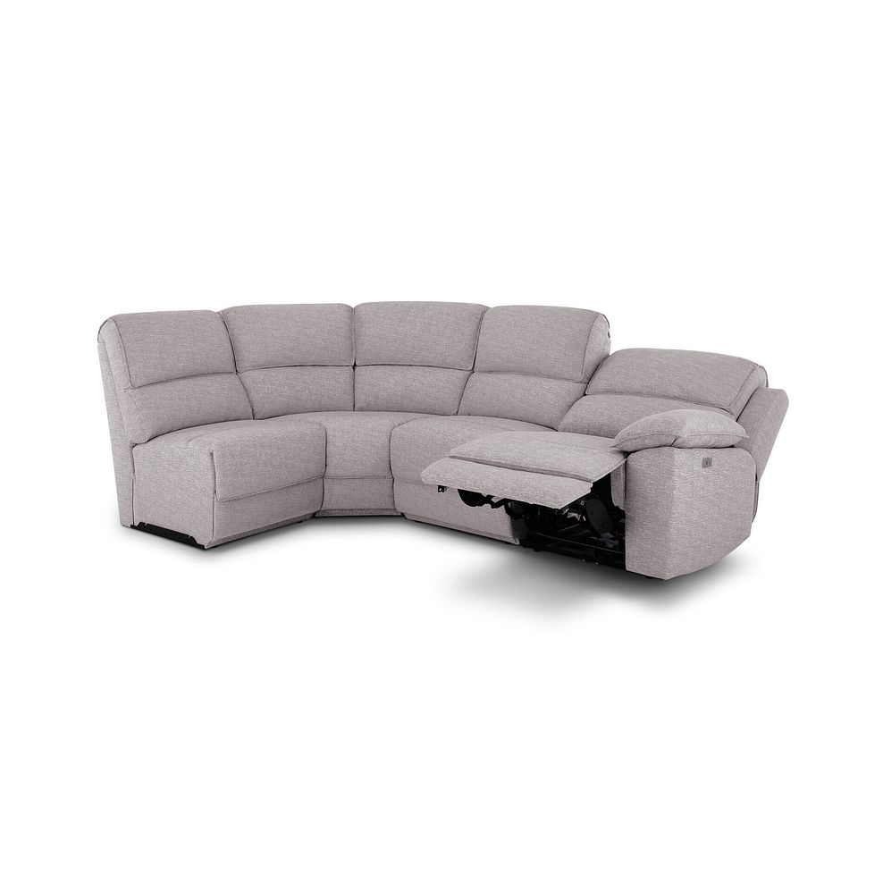 Goodwood Electric Reclining Modular Group 5 in Andaz Silver Fabric 3
