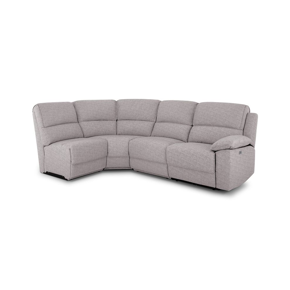 Goodwood Electric Reclining Modular Group 5 in Andaz Silver Fabric 1