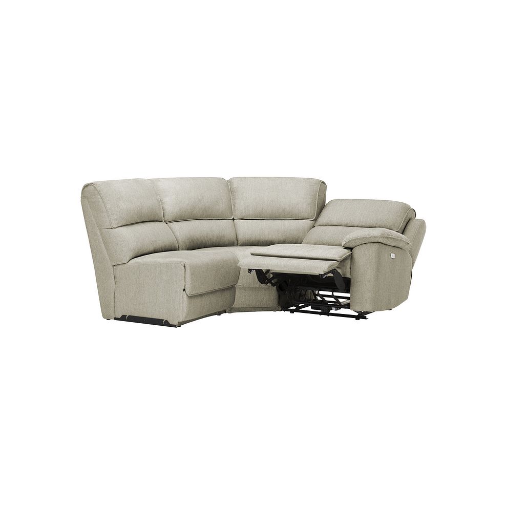 Goodwood Electric Reclining Modular Group 6 in Plush Beige Fabric 6