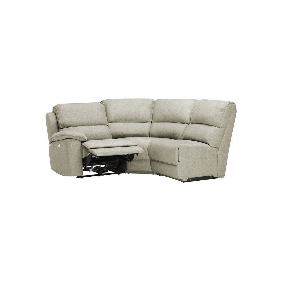 Goodwood Electric Reclining Modular Group 6 in Plush Beige Fabric 4