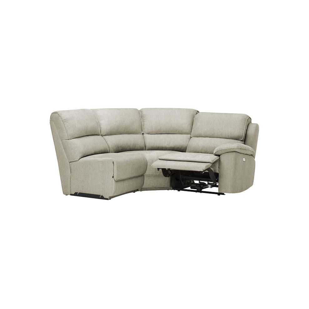 Goodwood Electric Reclining Modular Group 6 in Plush Beige Fabric 7