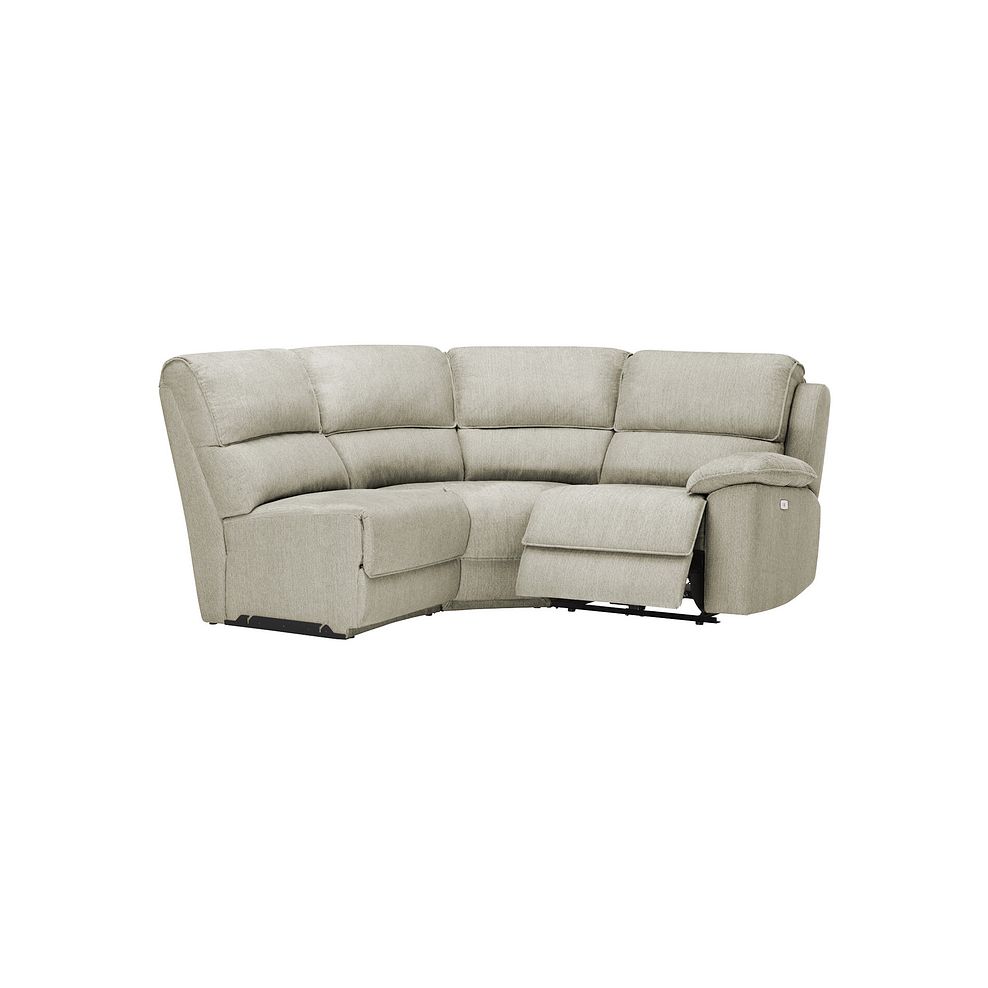 Goodwood Electric Reclining Modular Group 6 in Plush Beige Fabric 10