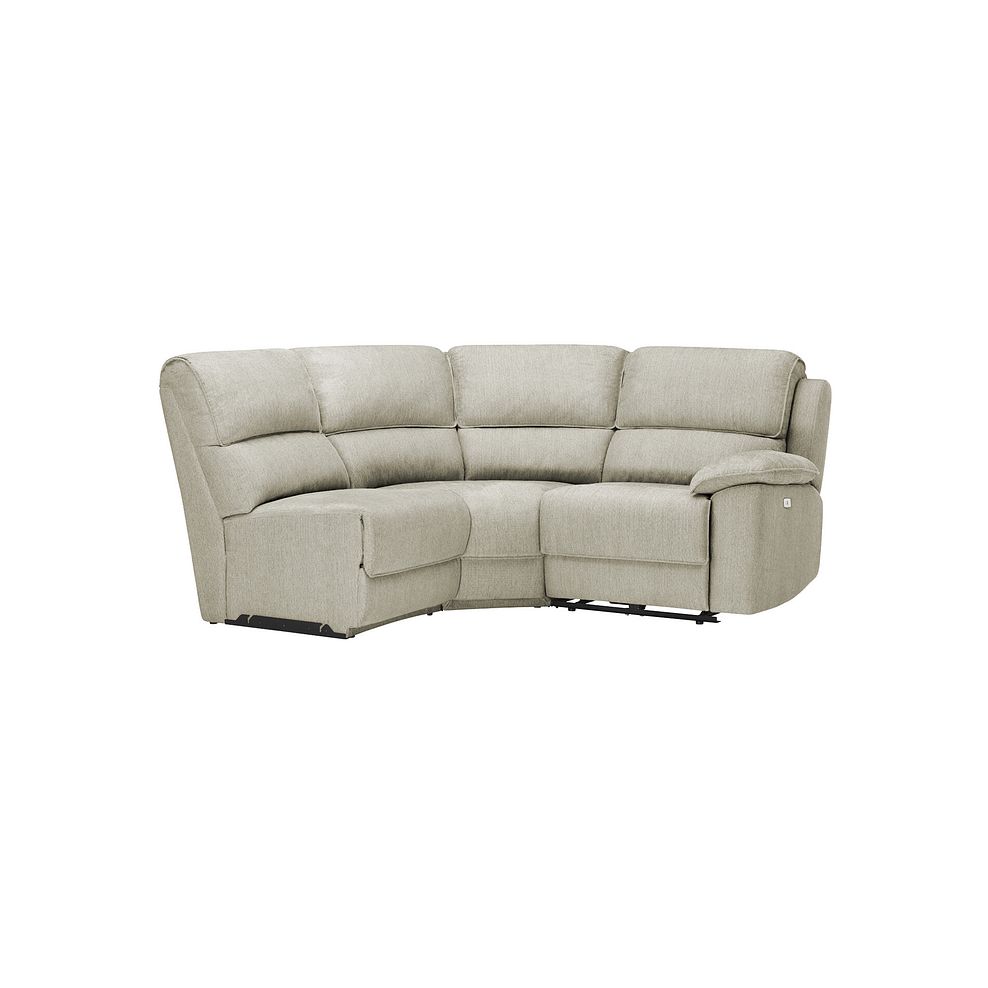 Goodwood Electric Reclining Modular Group 6 in Plush Beige Fabric 8