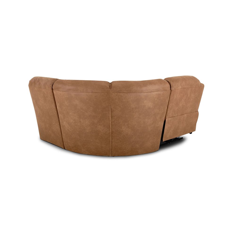 Goodwood Electric Reclining Modular Group 6 in Ranch Brown Fabric 4