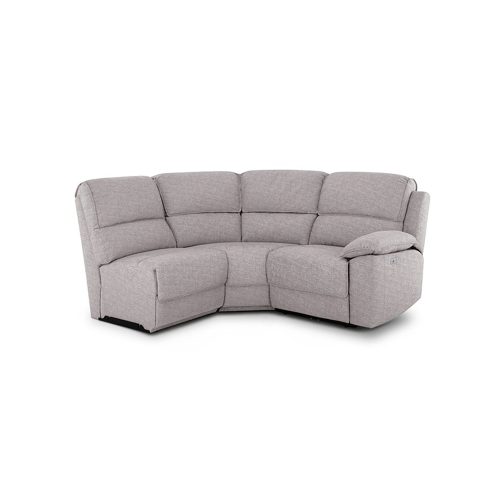 Goodwood Electric Reclining Modular Group 7 in Andaz Silver Fabric 1