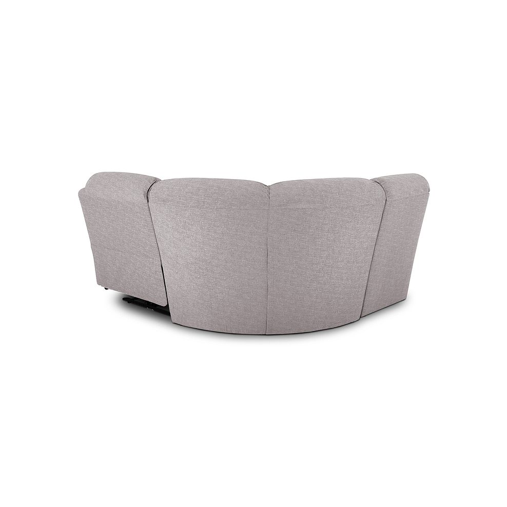 Goodwood Electric Reclining Modular Group 7 in Andaz Silver Fabric 4