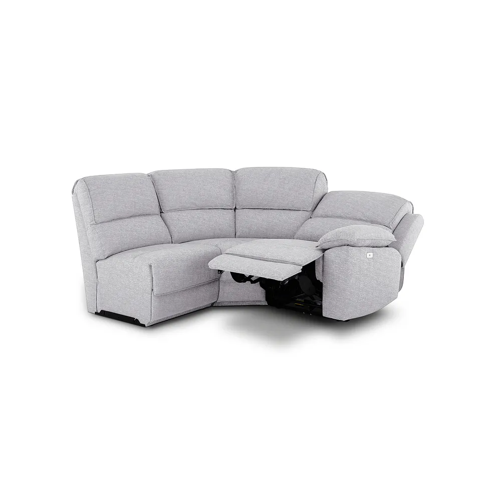 Goodwood Electric Reclining Modular Group 7 in Keswick Dove Fabric 3
