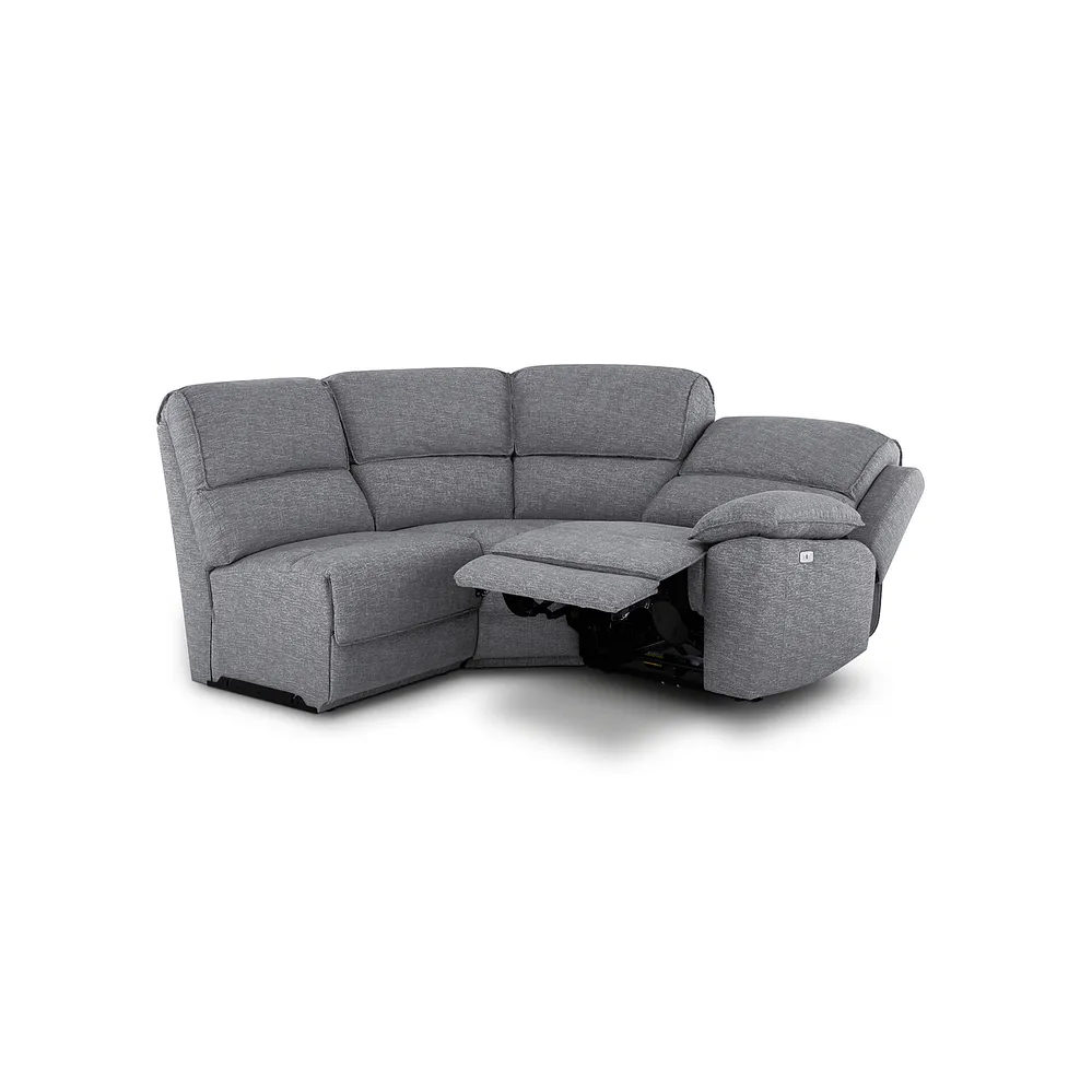 Goodwood Electric Reclining Modular Group 7 in Santos Steel 3