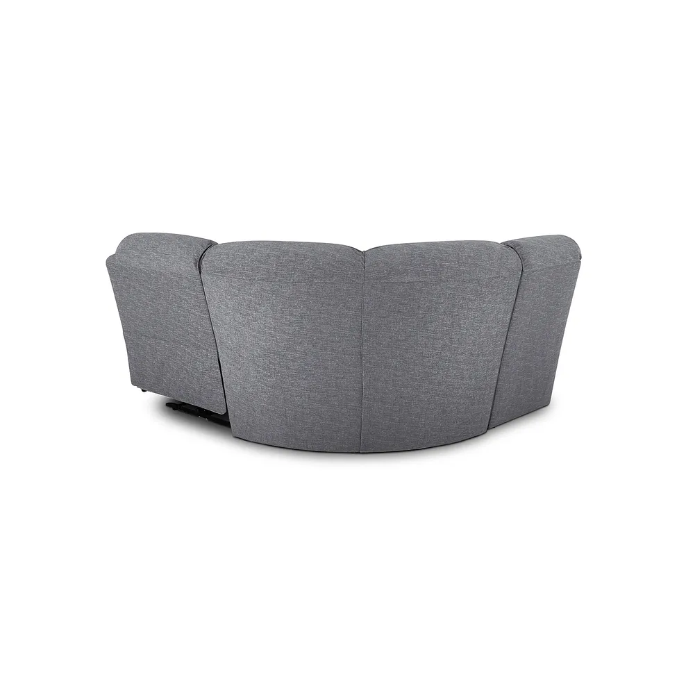 Goodwood Electric Reclining Modular Group 7 in Santos Steel 4