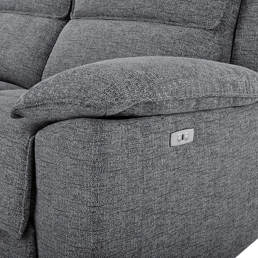 Goodwood Electric Reclining Modular Group 7 in Santos Steel 7