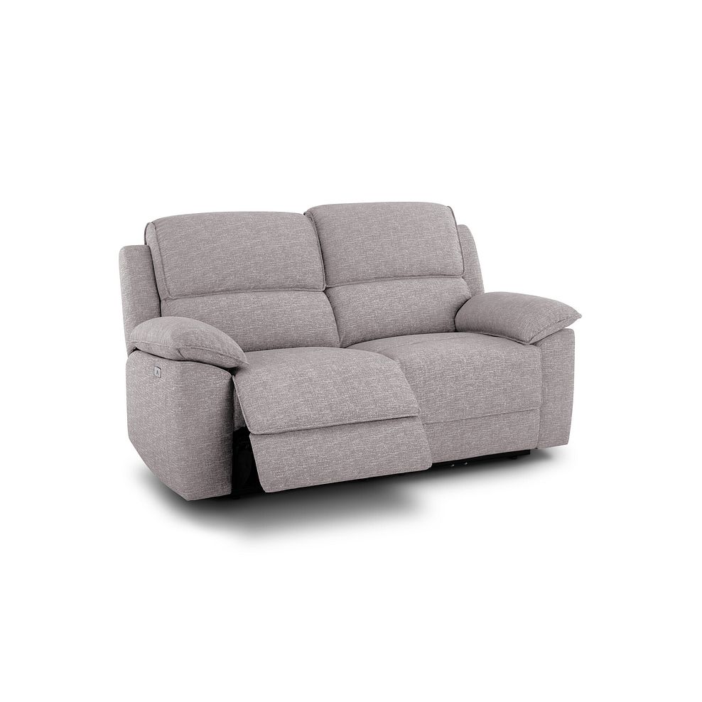 Goodwood Electric Reclining Modular Group 8 in Andaz Silver Fabric 3