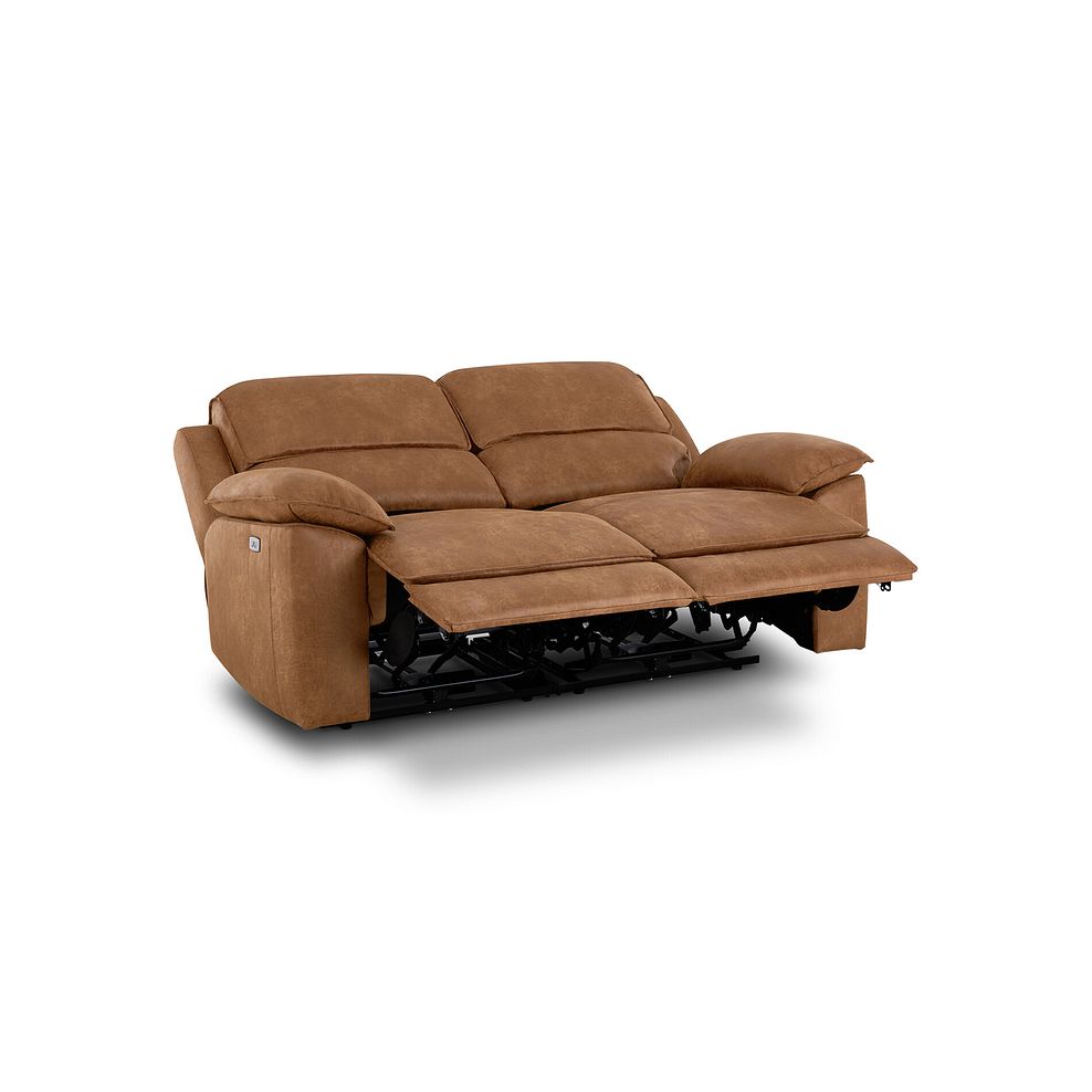 Goodwood Electric Reclining Modular Group 8 in Ranch Brown Fabric 5