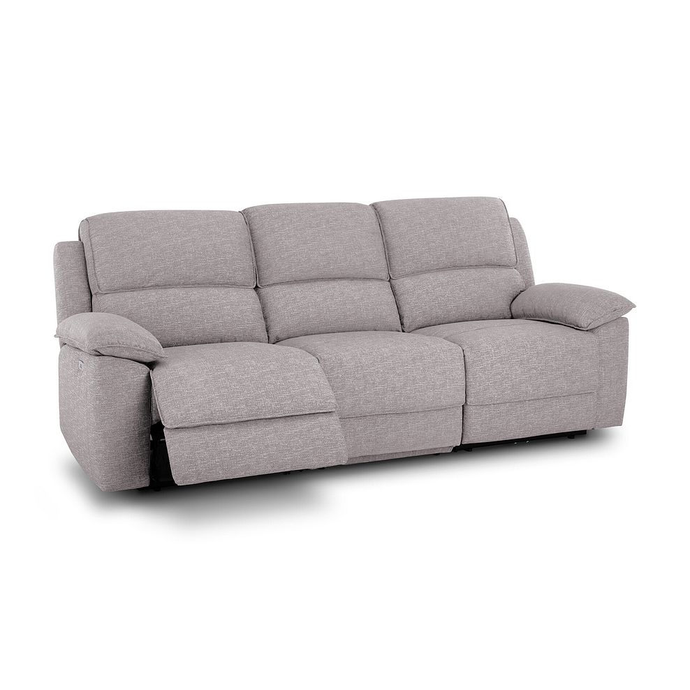Goodwood Electric Reclining Modular Group 9 in Andaz Silver Fabric 2