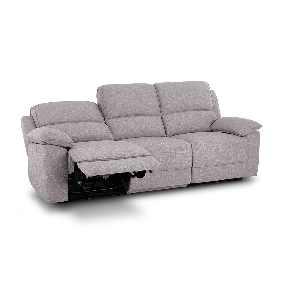 Goodwood Electric Reclining Modular Group 9 in Andaz Silver Fabric 4