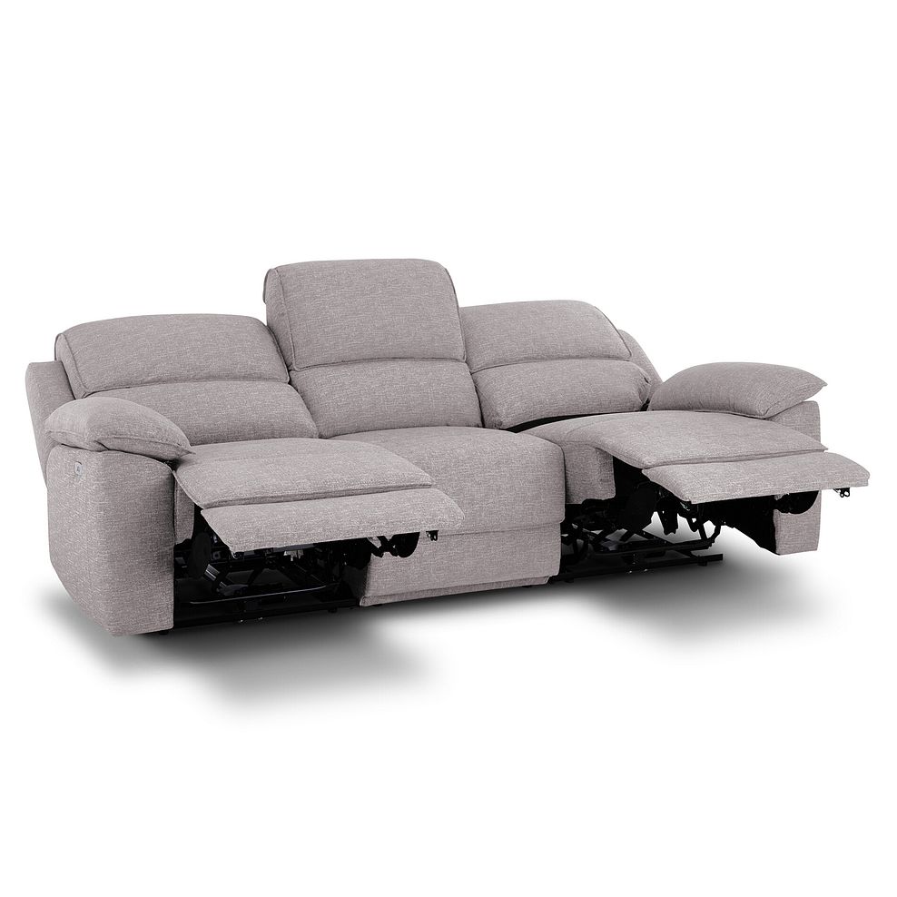 Goodwood Electric Reclining Modular Group 9 in Andaz Silver Fabric 5