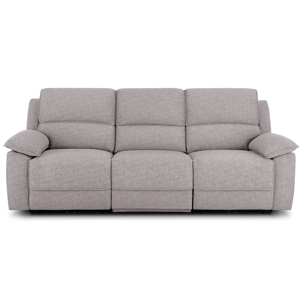 Goodwood Electric Reclining Modular Group 9 in Andaz Silver Fabric 3