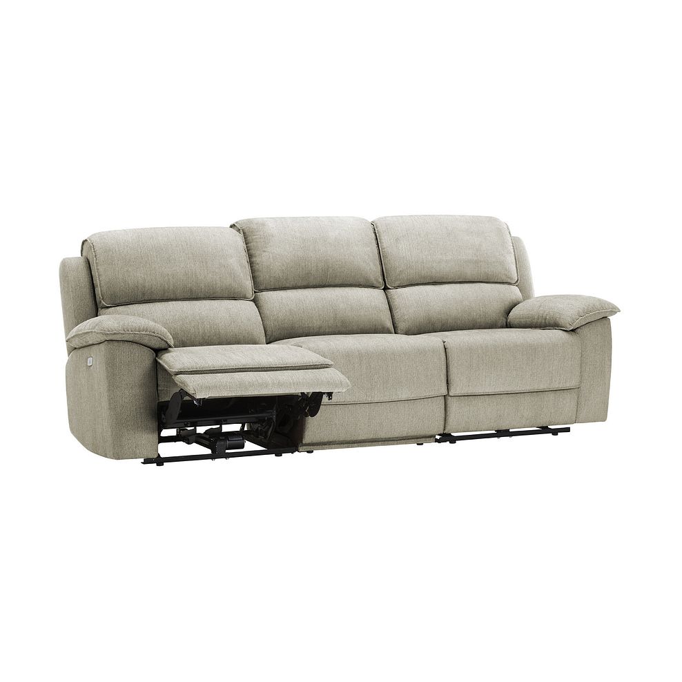 Goodwood Electric Reclining Modular Group 9 in Plush Beige Fabric 3