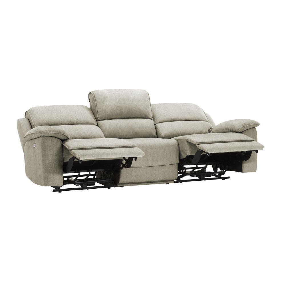 Goodwood Electric Reclining Modular Group 9 in Plush Beige Fabric 5