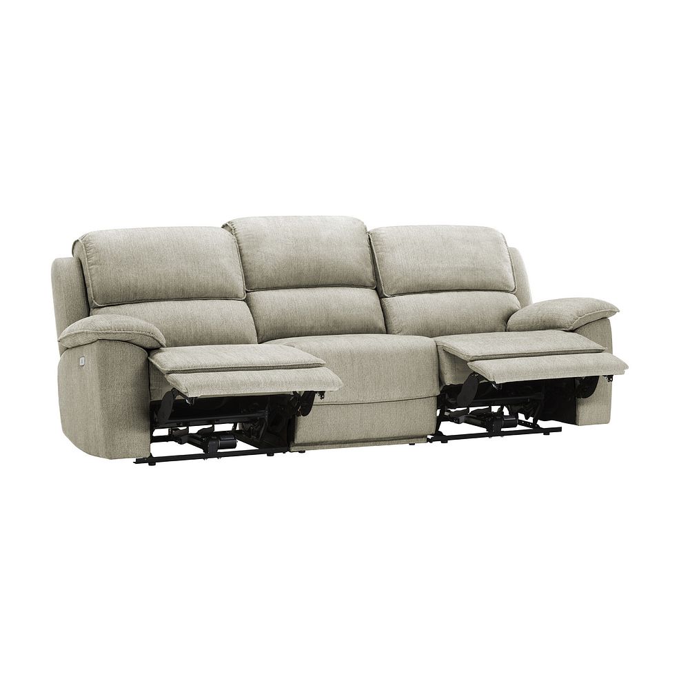 Goodwood Electric Reclining Modular Group 9 in Plush Beige Fabric 6