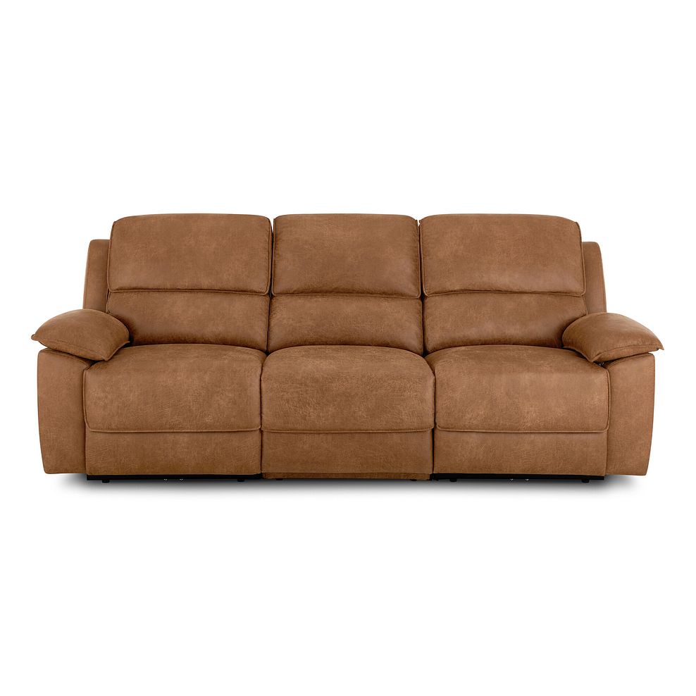 Goodwood Electric Reclining Modular Group 9 in Ranch Brown Fabric 2