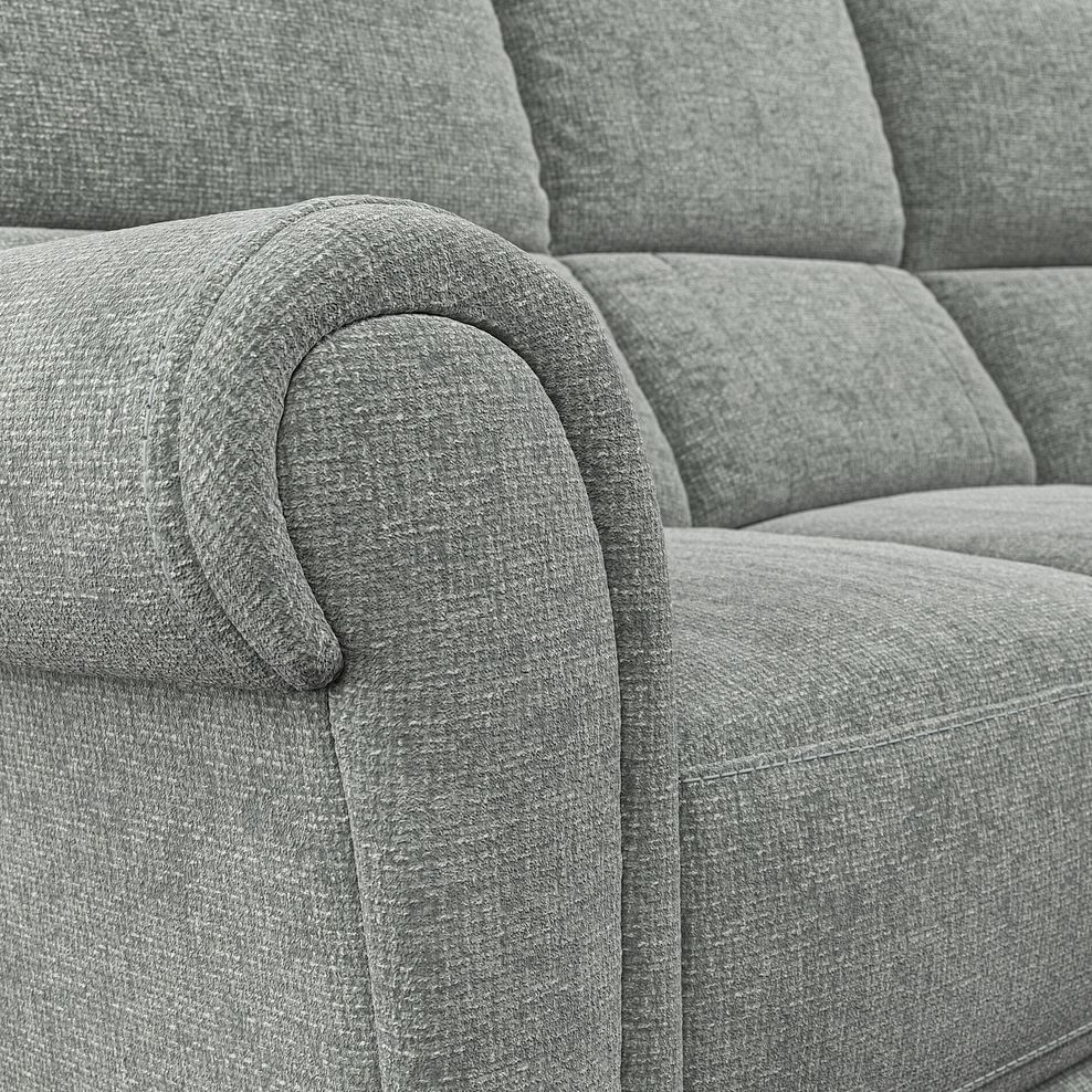 Colorado Electric Reclining Modular Group 3 in Hopsack Platinum Fabric 14