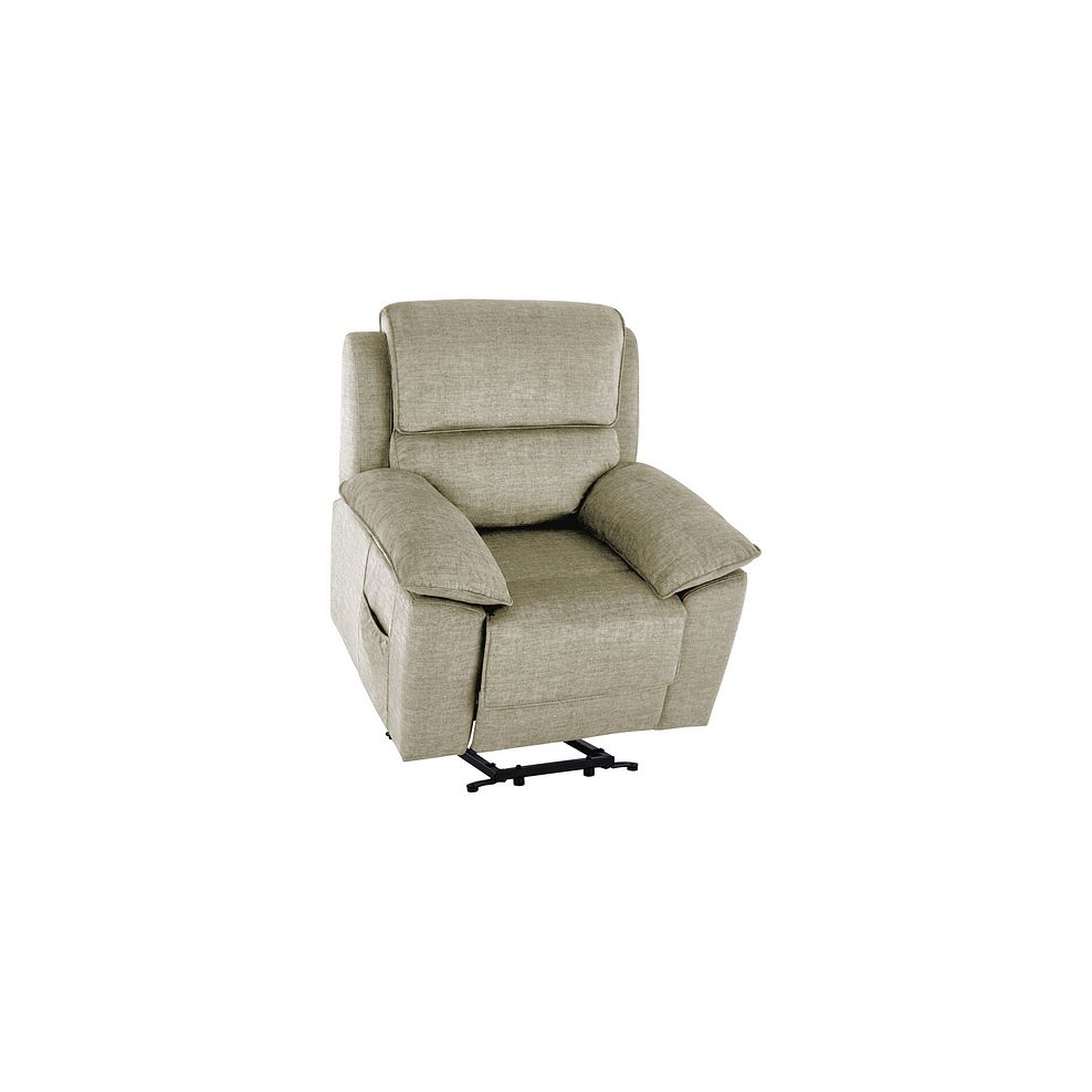 Goodwood Electric Riser Recliner Armchair in Plush Beige 5