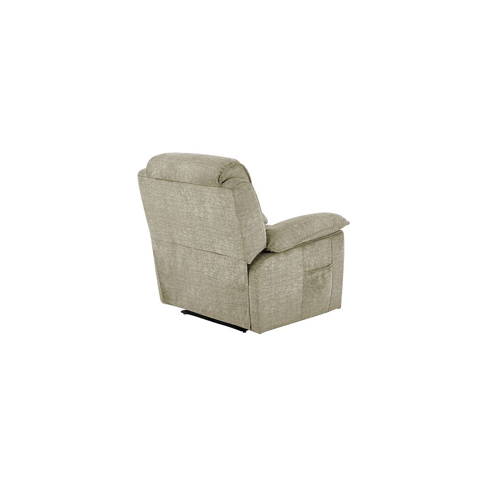 Goodwood Electric Riser Recliner Armchair in Plush Beige 7