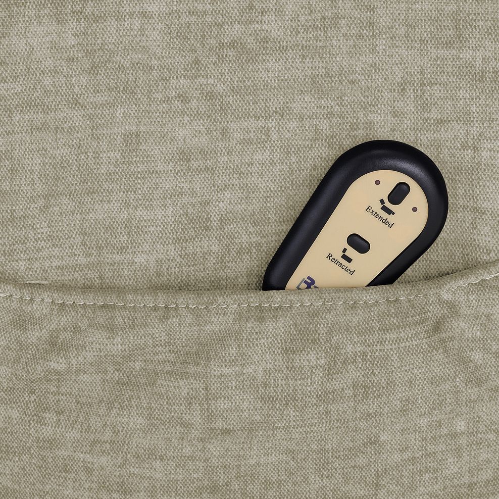 Goodwood Electric Riser Recliner Armchair in Plush Beige 9