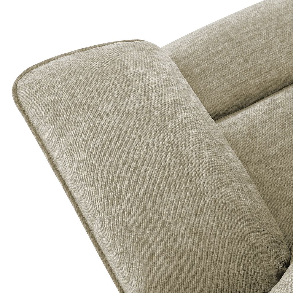 Goodwood Electric Riser Recliner Armchair in Plush Beige 11