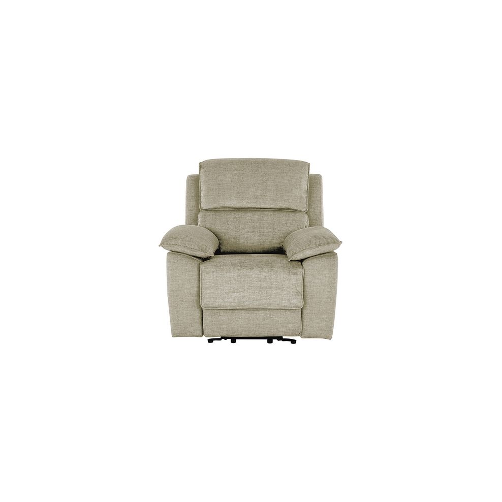 Goodwood Electric Riser Recliner Armchair in Plush Beige 13