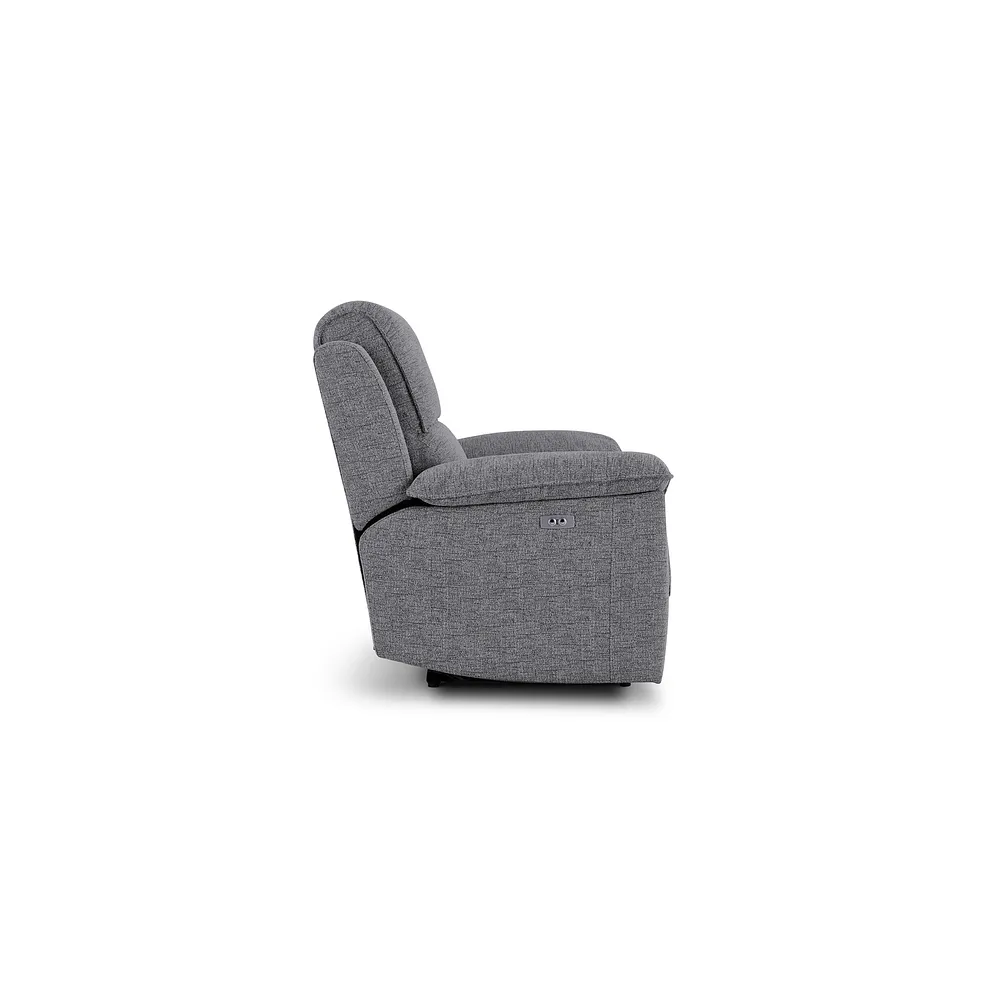 Goodwood Santos Steel 3 Seater Electric Recliner Sofa 7