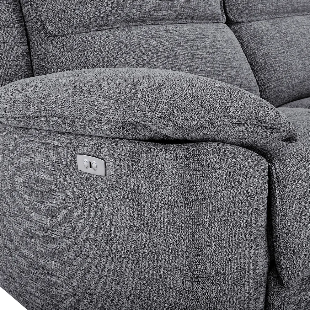 Goodwood Santos Steel 3 Seater Electric Recliner Sofa 11
