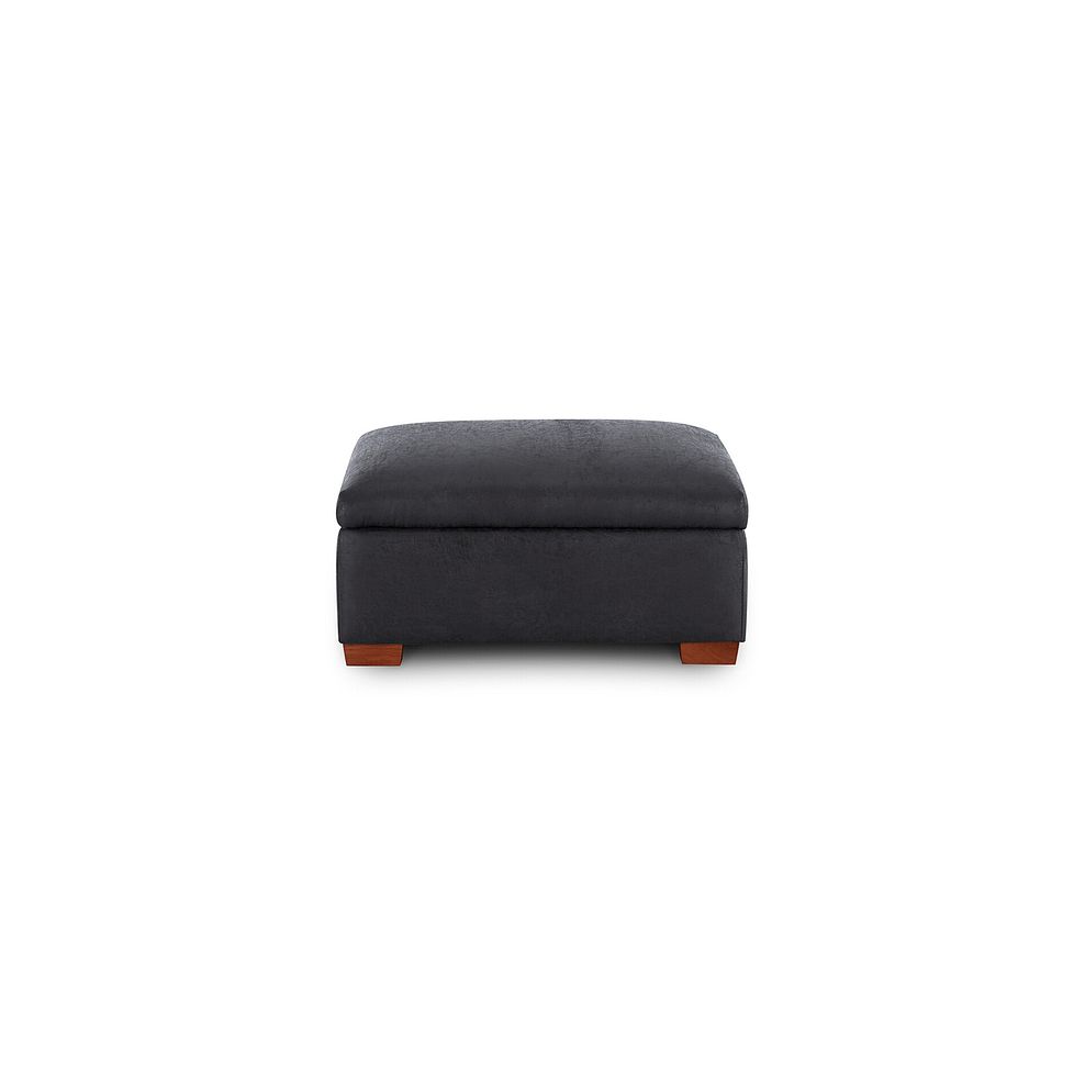 Goodwood Storage Footstool in Miller Grey Fabric Thumbnail 2