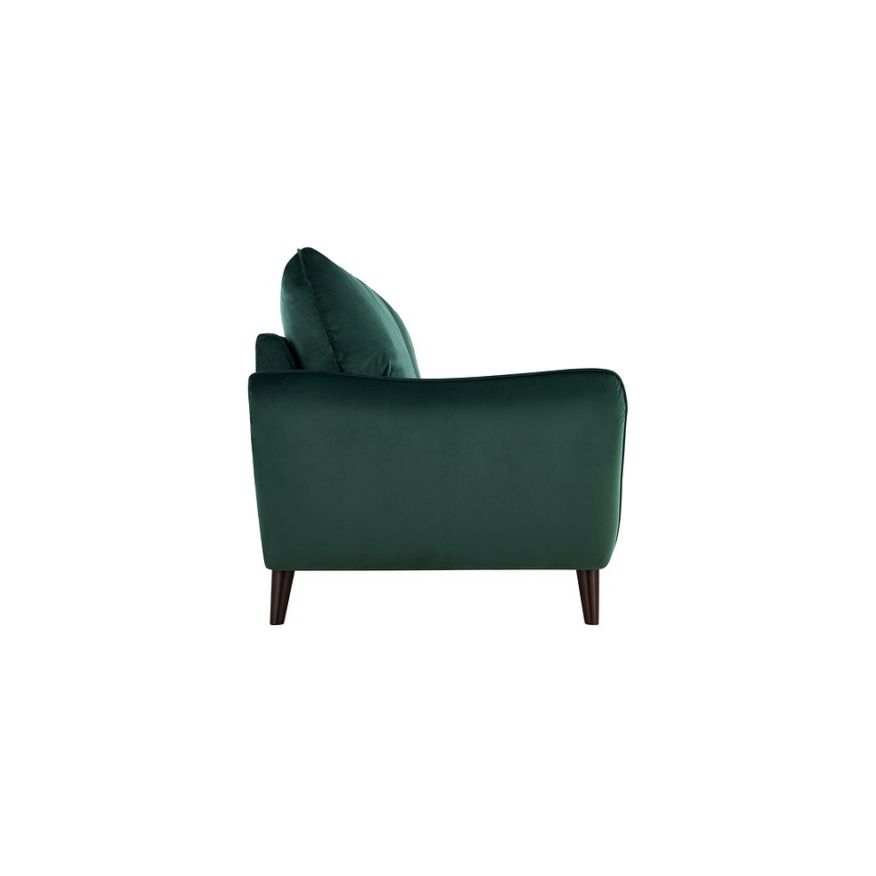 Fern 4 Seater Sofa in Green Velvet 4