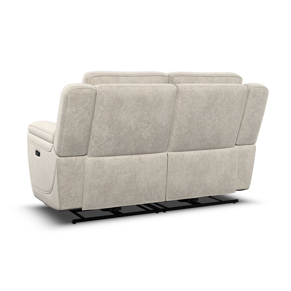 Hadley 2 Seater Electric Recliner Sofa with Power Headrests  in Amigo Linen Fabric 9