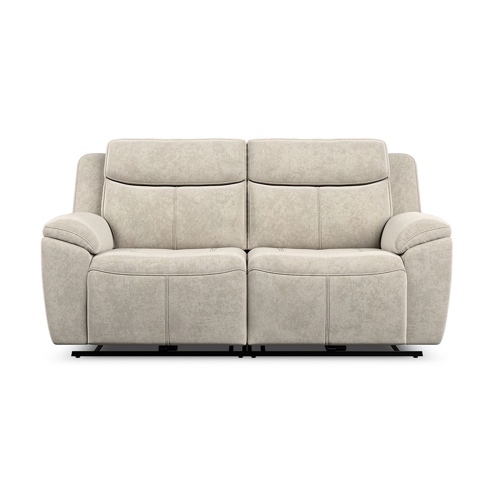 Hadley 3 Seater Electric Recliner Sofa with Power Headrests  in Amigo Linen Fabric 6