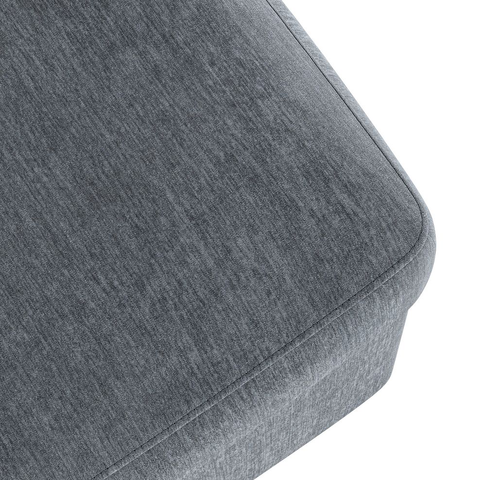 Hadley Footstool in Amigo Coal Fabric 6
