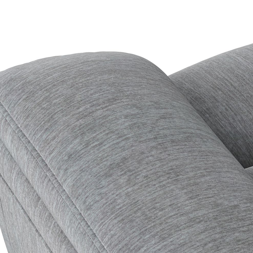 Hadley Left Hand Corner Electric Recliner Sofa with Power Headrests  in Amigo Granite Fabric 13