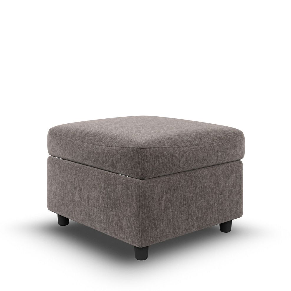 Hadley Storage Footstool in Amigo Cocoa Fabric 4